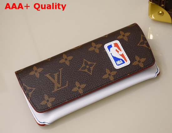 LVxNBA Woody Glasses Case in Monogram Canvas GI0561 Replica