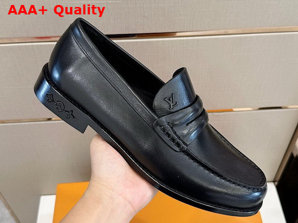 Louis Loafer in Black Calf Leather Replica