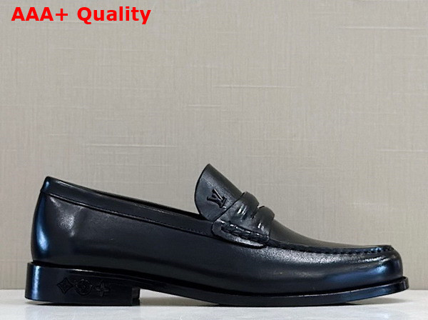 Louis Loafer in Black Calf Leather Replica