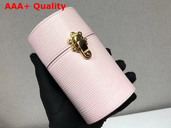 Louis Vuitton 100ml Travel Case in Pink Epi Leather Replica