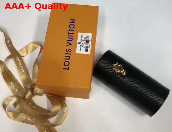 Louis Vuitton 200ml Travel Case in Black Epi Leather Replica