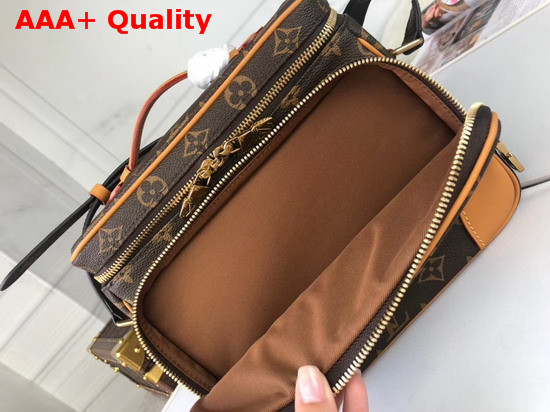 Louis Vuitton 2020 Fashion Show Camera Case in Monogram Canvas and Natural Leather Trim Replica