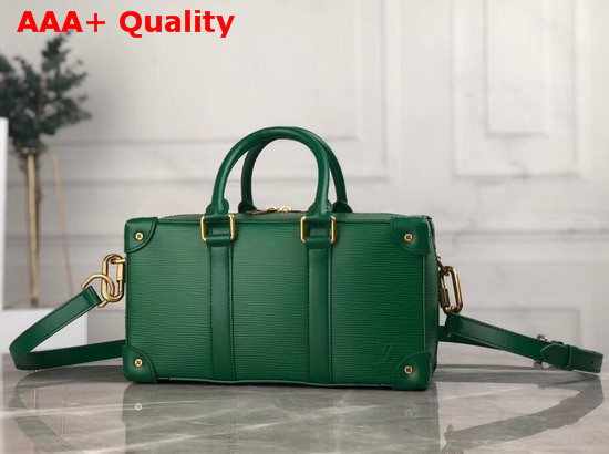 Louis Vuitton 2020 Spring Summer Mens Fashion Show Runway Bag in Green Epi Leather Replica