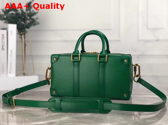 Louis Vuitton 2020 Spring Summer Mens Fashion Show Runway Bag in Green Epi Leather Replica