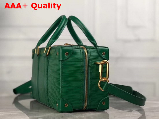 Louis Vuitton 2020 Spring Summer Mens Fashion Show Runway Bag in Green Epi Leather Replica