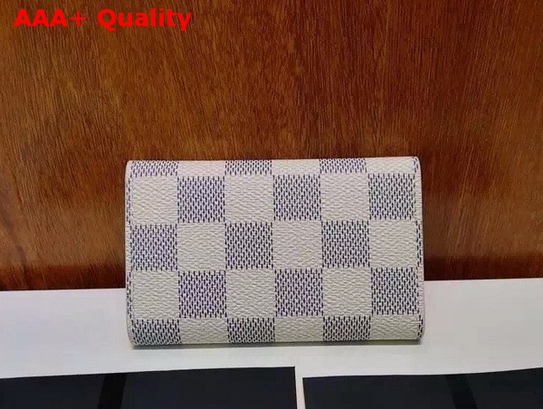 Louis Vuitton 6 Key Holder Damier Azur Canvas Replica