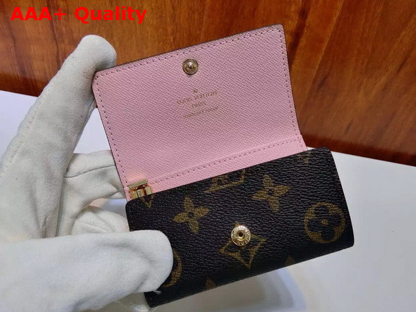 Louis Vuitton 6 Key Holder Monogram Rose Ballerine Replica