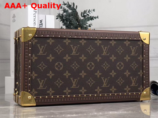 Louis Vuitton 8 Watch Case in Monogram Canvas with Red Microfiber Lining M20039 Replica