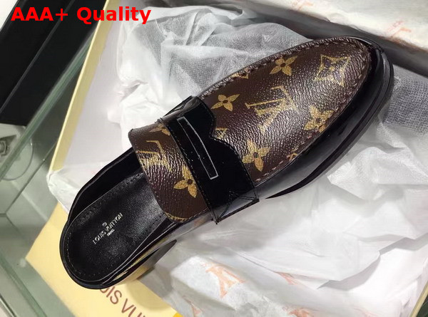 Louis Vuitton Academy Open Flat Loafer Replica