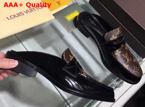 Louis Vuitton Academy Open Flat Loafer Replica