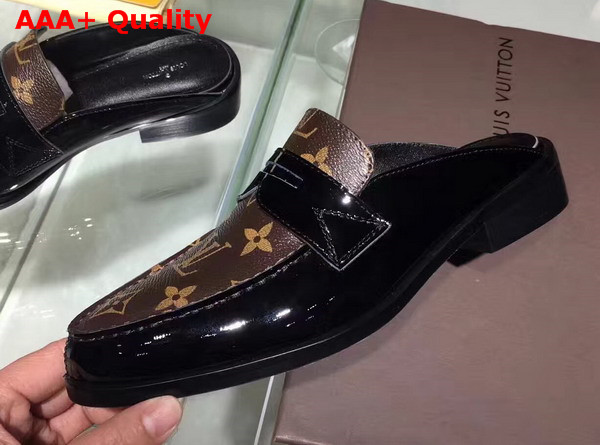 Louis Vuitton Academy Open Flat Loafer Replica