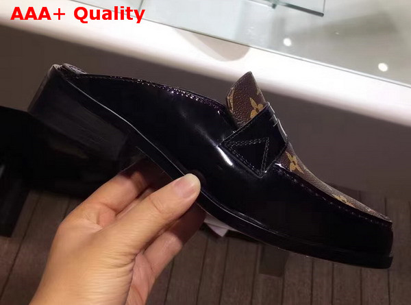 Louis Vuitton Academy Open Flat Loafer Replica