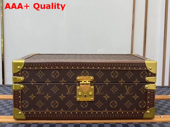 Louis Vuitton Accessories Box Monogram Canvas Rouge Microfiber Lining Replica