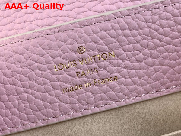 Louis Vuitton Adorable Edition of the Capucines Mini Handbag in Candy Pink Taurillon Leather Replica