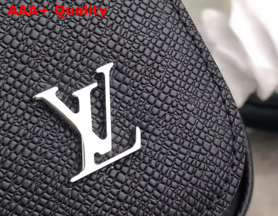 Louis Vuitton Alex Backpack in Black Taiga Leather M30258 Replica