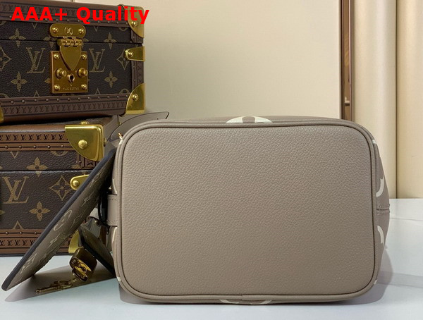 Louis Vuitton All in BB Tourterelle Creme Bicolor Monogram Empreinte Leather M13045 Replica