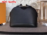 Louis Vuitton Alma BB Black Epi Grained Cowhide Leather Replica