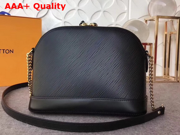 Louis Vuitton Alma BB Black Epi Grained Cowhide Leather Replica