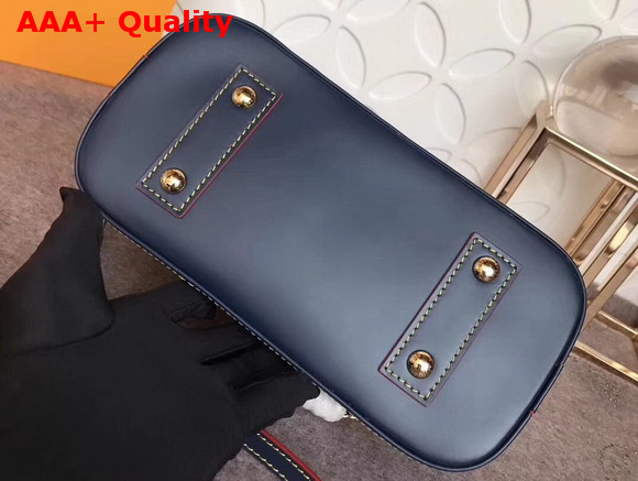 Louis Vuitton Alma BB Blue Epi Grained Cowhide Leather Replica