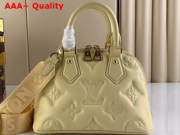 Louis Vuitton Alma BB Bubblegram Leather Banane M59821 Replica