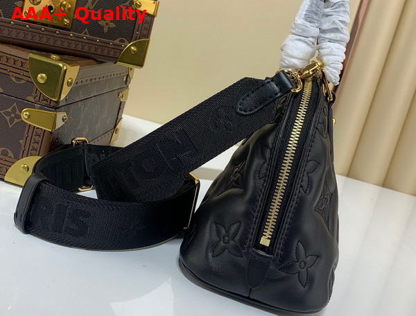 Louis Vuitton Alma BB Bubblegram Leather Black M59793 Replica