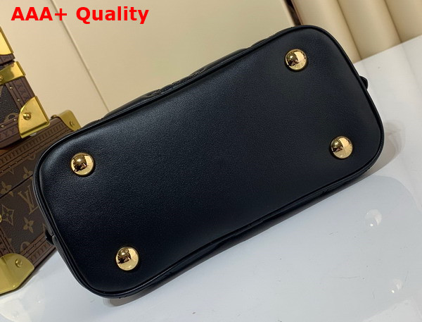 Louis Vuitton Alma BB Bubblegram Leather Black M59793 Replica