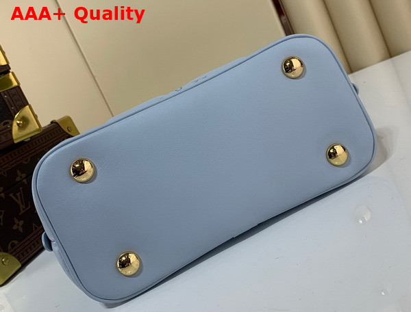 Louis Vuitton Alma BB Bubblegram Leather Bleu Glacier M59822 Replica