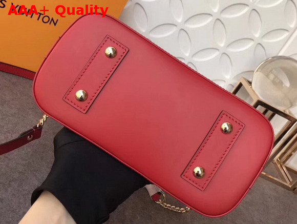 Louis Vuitton Alma BB Coquelicot Epi Grained Cowhide Leather Replica