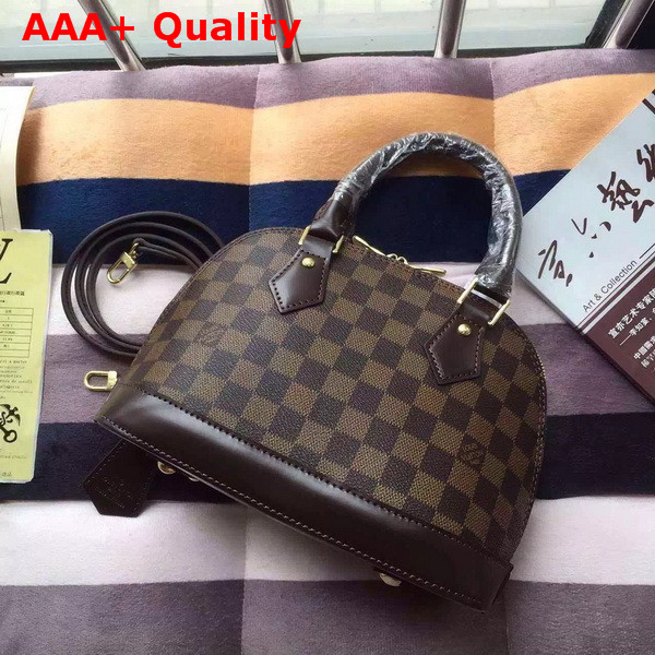 Louis Vuitton Alma BB Damier Ebene Canvas Replica