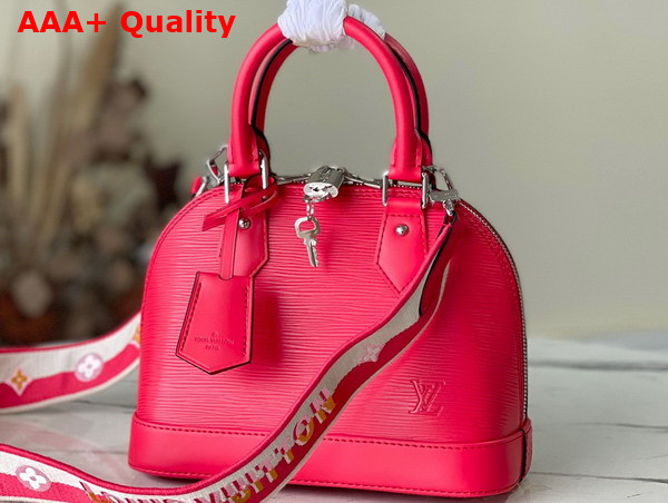 Louis Vuitton Alma BB Dragon Fruit Epi Leather M59346 Replica