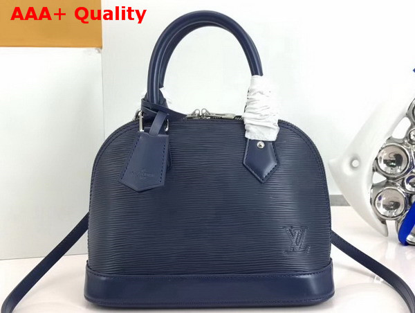 Louis Vuitton Alma BB Epi Indigo M40855 Replica