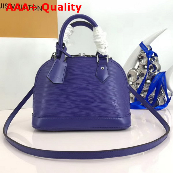 Louis Vuitton Alma BB Epi Light Purple Replica