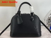 Louis Vuitton Alma BB Epi Noir M40862 Replica