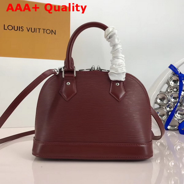 Louis Vuitton Alma BB Epi Prune Rose Poudre Replica