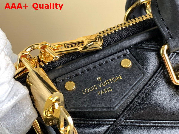 Louis Vuitton Alma BB Handbag in Black Quilted Lambskin Replica