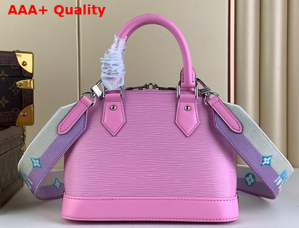 Louis Vuitton Alma BB Handbag in Light Pink Epi Grained Cowhide Leather M22260 Replica