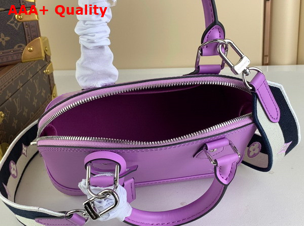 Louis Vuitton Alma BB Handbag in Lilas Epi Grained Cowhide Leather M22642 Replica