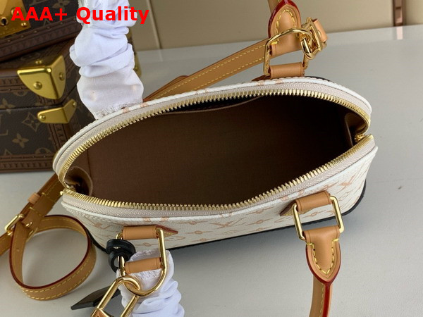 Louis Vuitton Alma BB Handbag in Monogram Dune Coated Canvas Replica