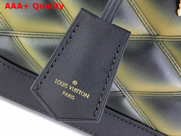 Louis Vuitton Alma BB Malletage Black and Beige Quilted Lambskin with a Sprayed Effect M23576 Replica