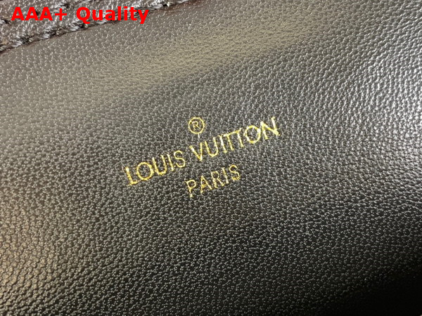 Louis Vuitton Alma BB Malletage Black and White Lamb Leather M23761 Replica