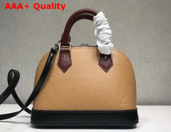 Louis Vuitton Alma BB in Camel Epi Leather Replica