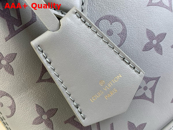 Louis Vuitton Alma BB in Trianon Gray Calfskin Monogram Ink Collection M12561 Replica