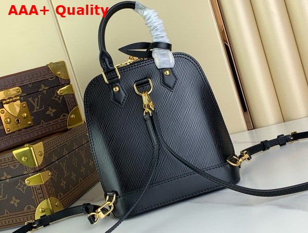 Louis Vuitton Alma Backpack in Black Epi Leather M25103 Replica