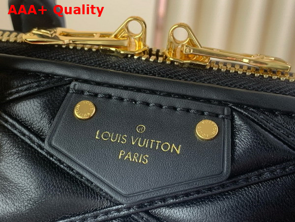 Louis Vuitton Alma PM Handbag in Black Lamb Leather M23688 Replica