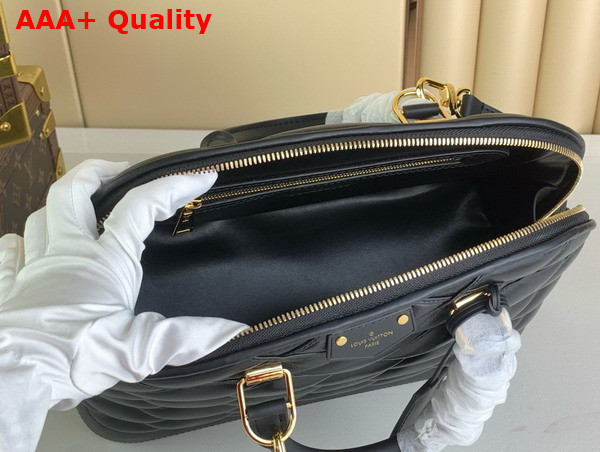 Louis Vuitton Alma PM Handbag in Black Lamb Leather M23688 Replica