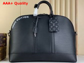 Louis Vuitton Alma Travel GM Bag in Black Epi Soft XL Calfskin Replica