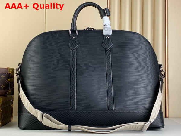 Louis Vuitton Alma Travel GM Bag in Black Epi Soft XL Calfskin Replica