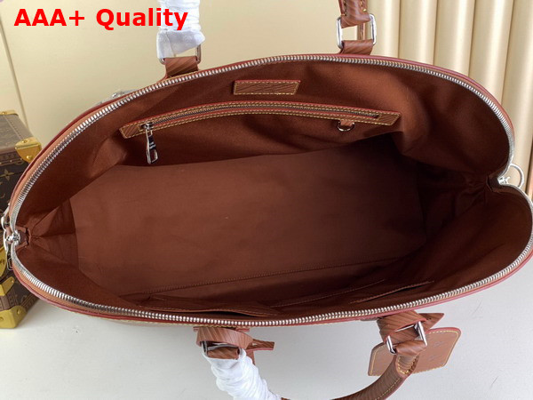 Louis Vuitton Alma Travel GM Bag in Cognac Calf Leather Epi Soft XL Calfskin M23102 Replica