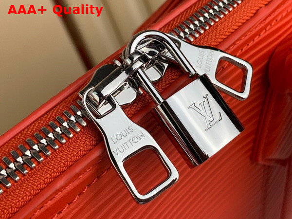 Louis Vuitton Alma Travel GM Bag in Vermillon Red Epi XL Grained Leather M23717 Replica