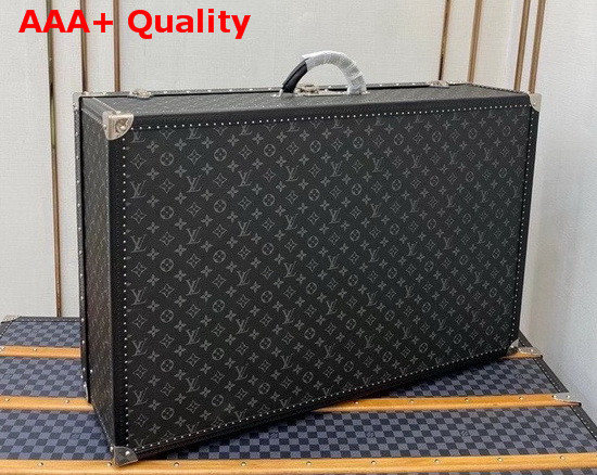 Louis Vuitton Alzer 80 Suitcase in Monogram Eclipse Coated Canvas M20015 Replica